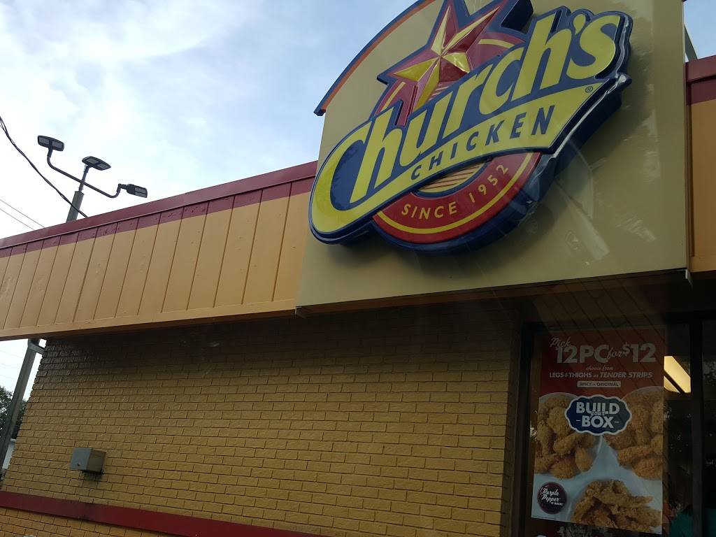 Churchs Chicken | restaurant | 215 W Memorial Blvd, Lakeland, FL 33801, USA | 8636874400 OR +1 863-687-4400