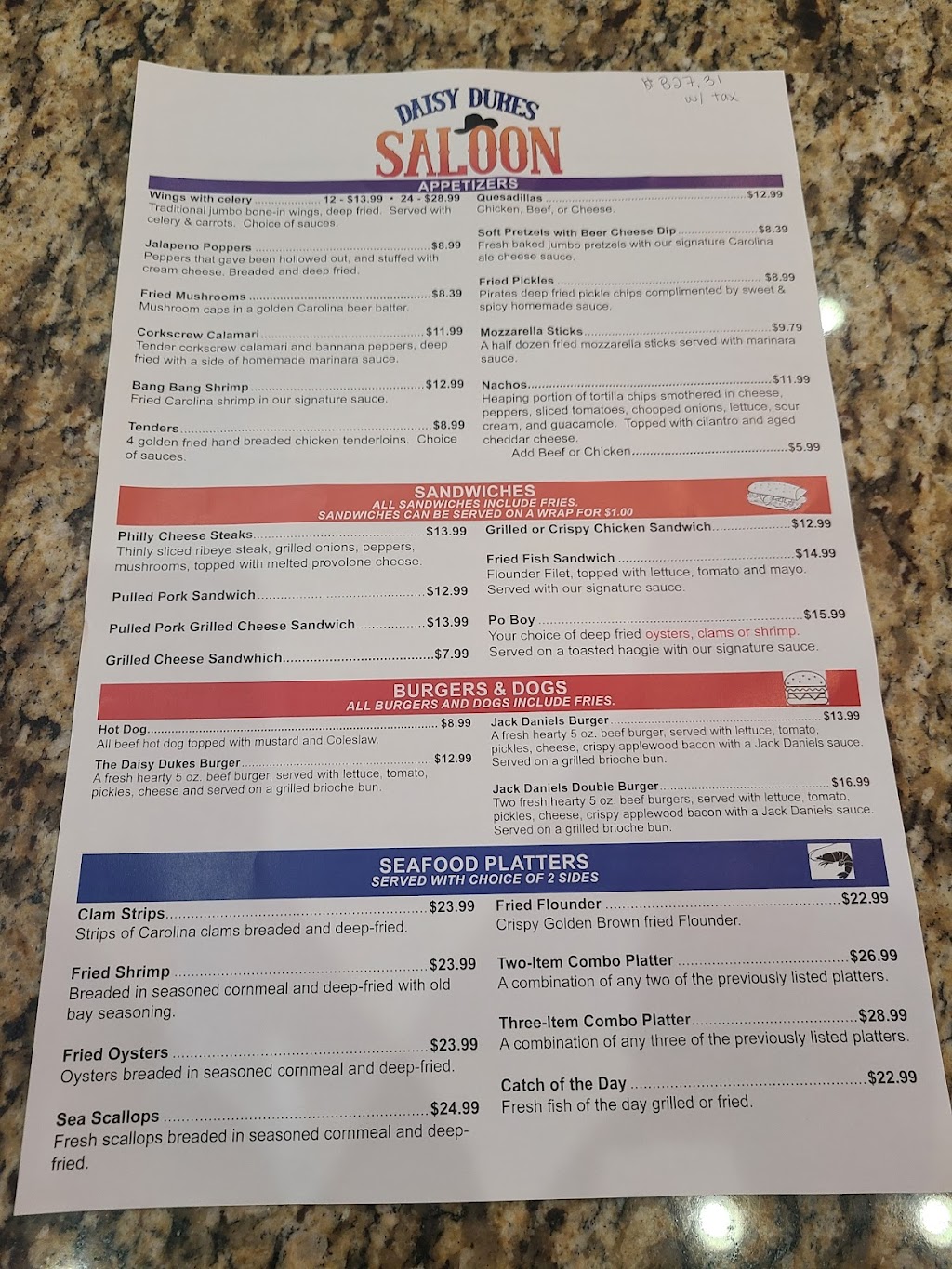 Daisy Dukes Saloon | restaurant | 205 Main St, North Myrtle Beach, SC 29582, USA | 8432498942 OR +1 843-249-8942