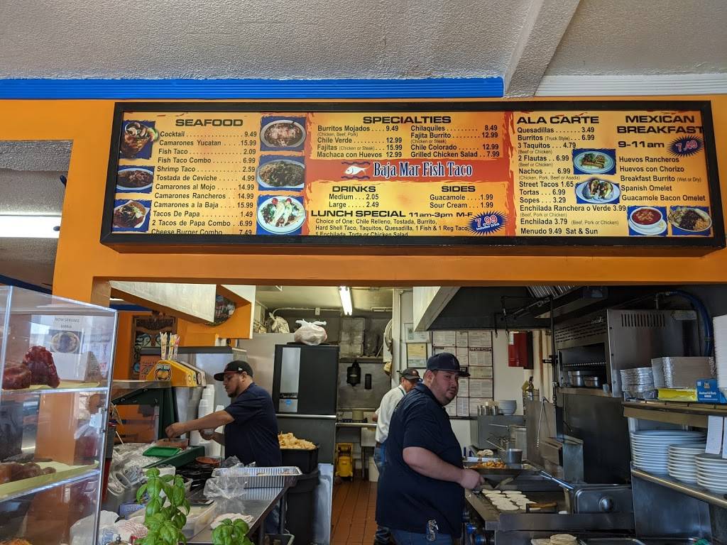 Baja Mar Fish Taco | restaurant | 217 E Foothill Blvd, Monrovia, CA 91016, USA | 6263586218 OR +1 626-358-6218