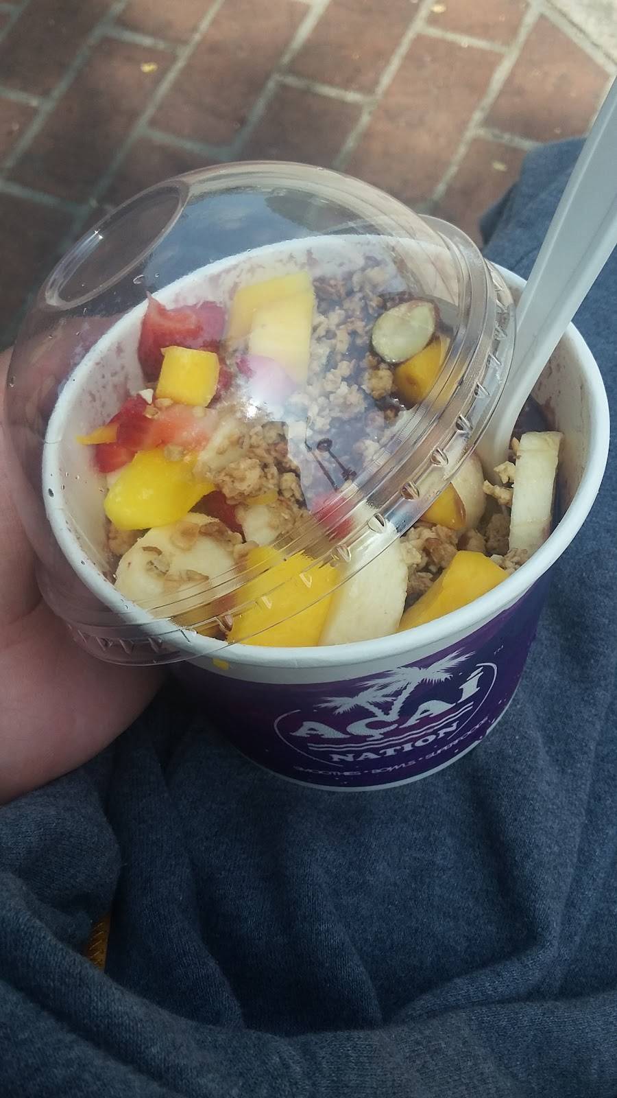 Acai Nation | restaurant | 857 Vía De La Paz, Pacific Palisades, CA 90272, USA | 3104594499 OR +1 310-459-4499