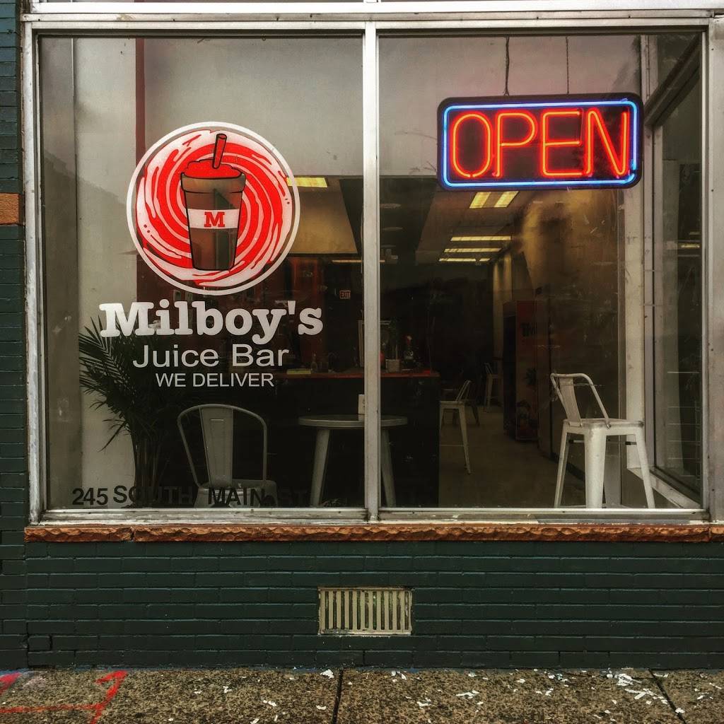 Milboys Juice Bar | restaurant | 245 S Main St, Wilkes-Barre, PA 18701, USA | 5708510005 OR +1 570-851-0005