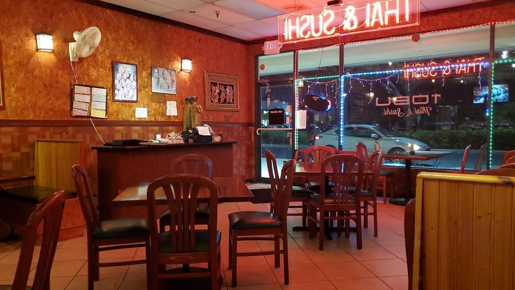 Tobu Thai & Sushi | restaurant | 6287 W Sample Rd #3175, Coral Springs, FL 33067, USA | 9547525225 OR +1 954-752-5225