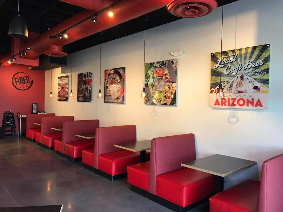 Fired Pie | restaurant | 1003 N Dobson Rd Suite 106, Mesa, AZ 85210, USA | 4802479788 OR +1 480-247-9788