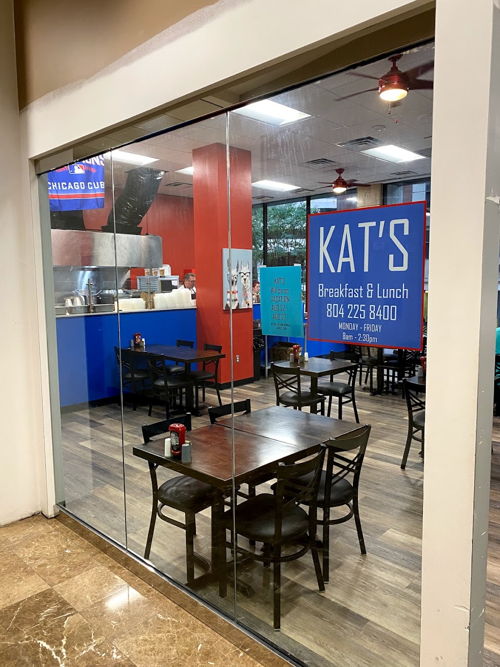 KATS Breakfast & Lunch | restaurant | 701 E Franklin St # 110, Richmond, VA 23219, USA | 8042258400 OR +1 804-225-8400
