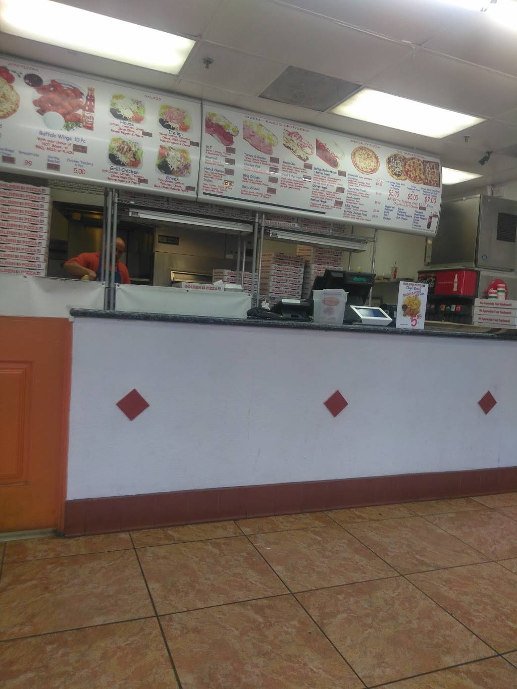 Golden Pizza | meal delivery | 1200 E Highland Ave, San Bernardino, CA 92404, USA | 9098834000 OR +1 909-883-4000