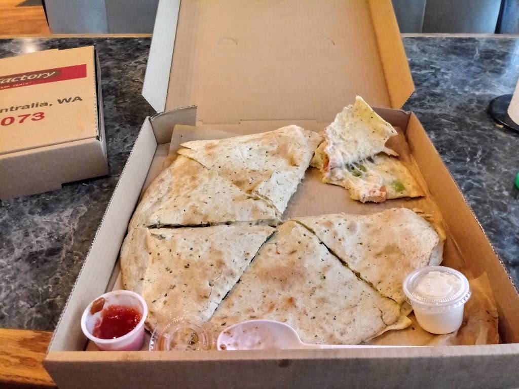 The Quesadilla Factory | restaurant | 1744 S Gold St, Centralia, WA 98531, USA | 3606231073 OR +1 360-623-1073