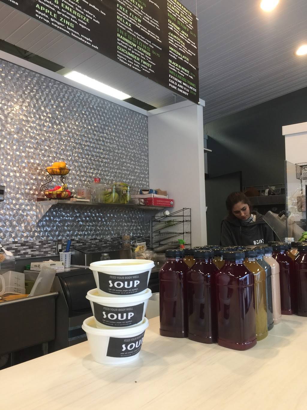 The Mix Wellness Bar and Eatery | restaurant | 3901 Chicago Dr SW Suite #109, Grandville, MI 49418, USA | 6169290847 OR +1 616-929-0847