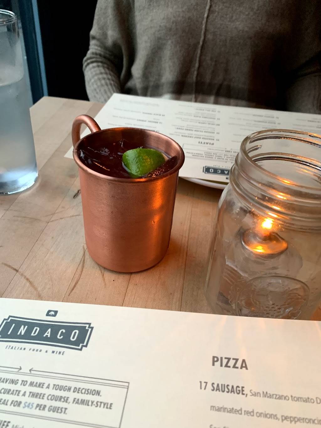 Indaco | restaurant | 526 King St, Charleston, SC 29403, USA | 8437271228 OR +1 843-727-1228