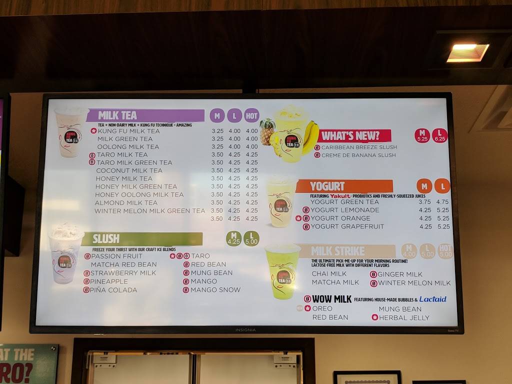 Kung Fu Tea | cafe | 464 600 E Suite A, Salt Lake City, UT 84102, USA | 8013644558 OR +1 801-364-4558