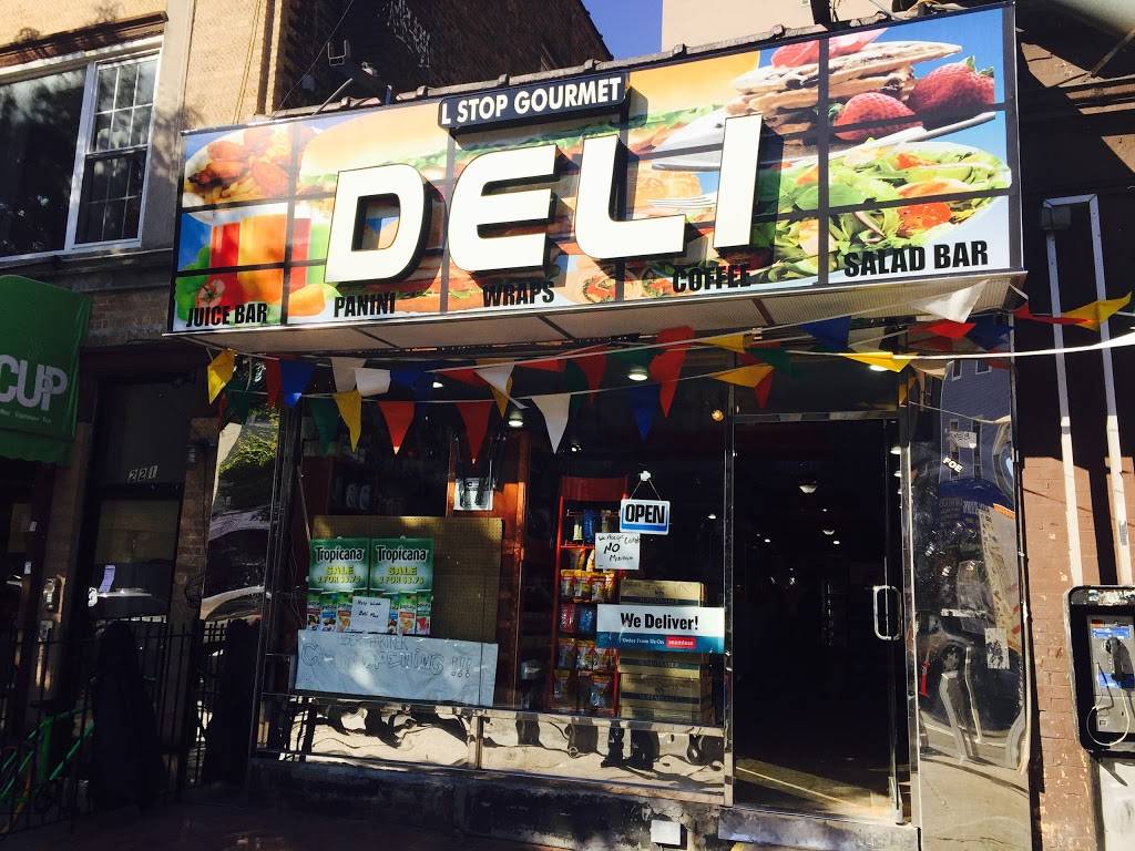L Stop Gourmet Deli | restaurant | 223 Montrose Ave, Brooklyn, NY 11206, USA | 3478896608 OR +1 347-889-6608