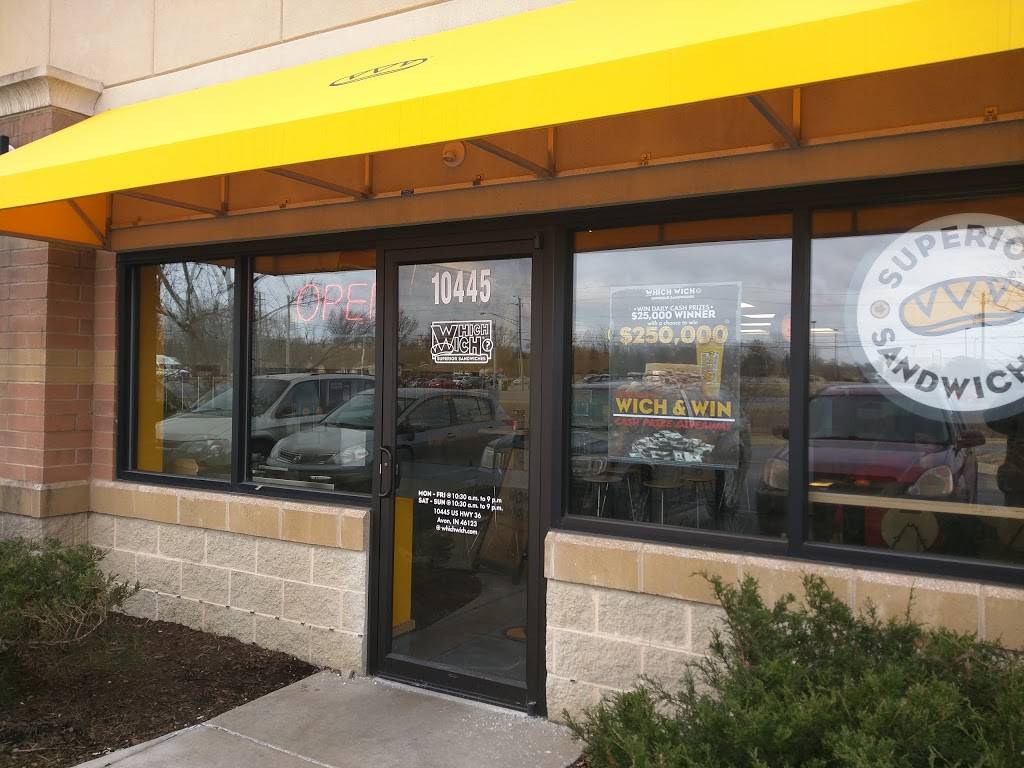 Which Wich Superior Sandwiches | restaurant | 10445 US-36, Avon, IN 46123, USA | 3178205540 OR +1 317-820-5540