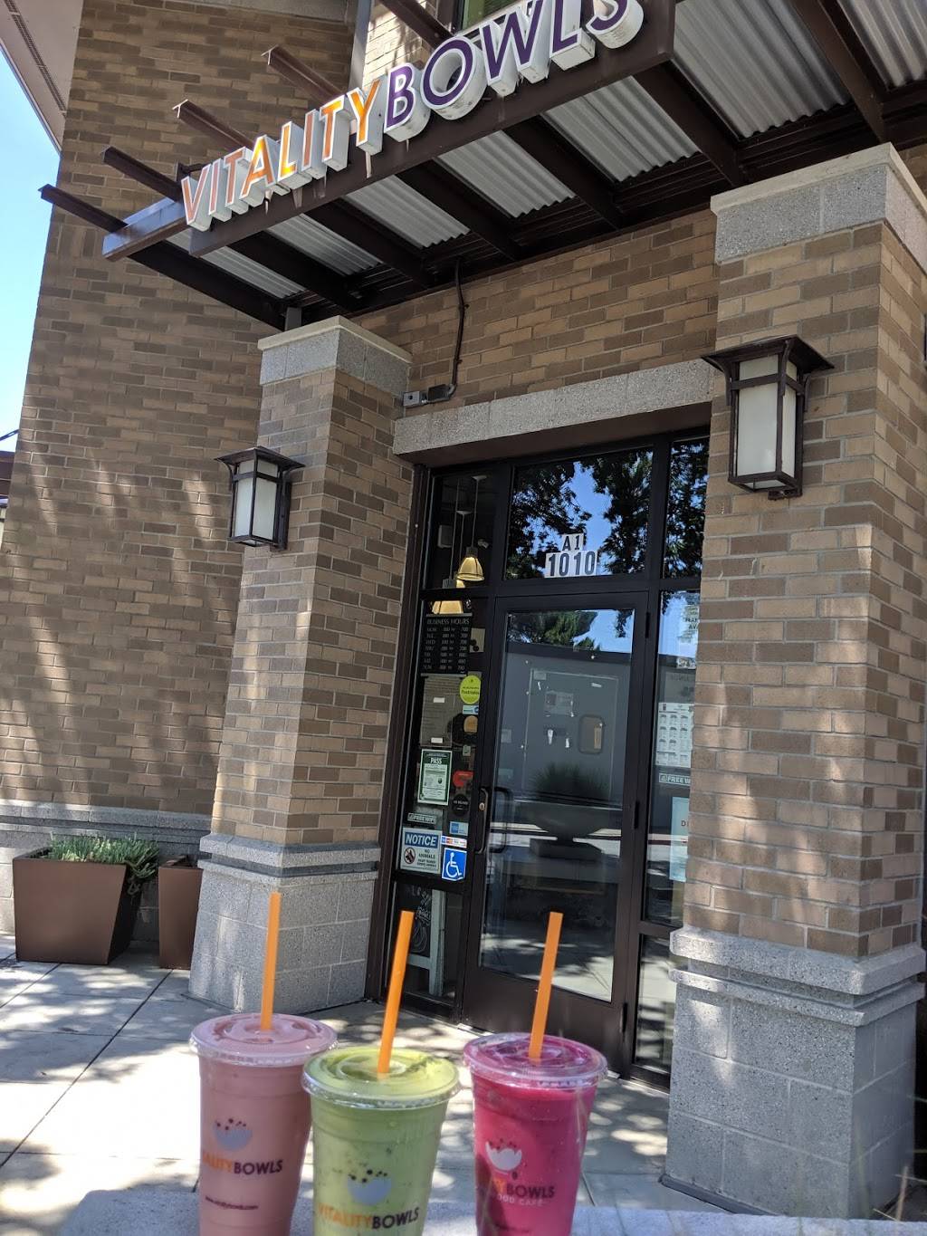 Vitality Bowls Lafayette | restaurant | 3454 Mt Diablo Blvd suite a-1, Lafayette, CA 94549, USA | 9253104358 OR +1 925-310-4358