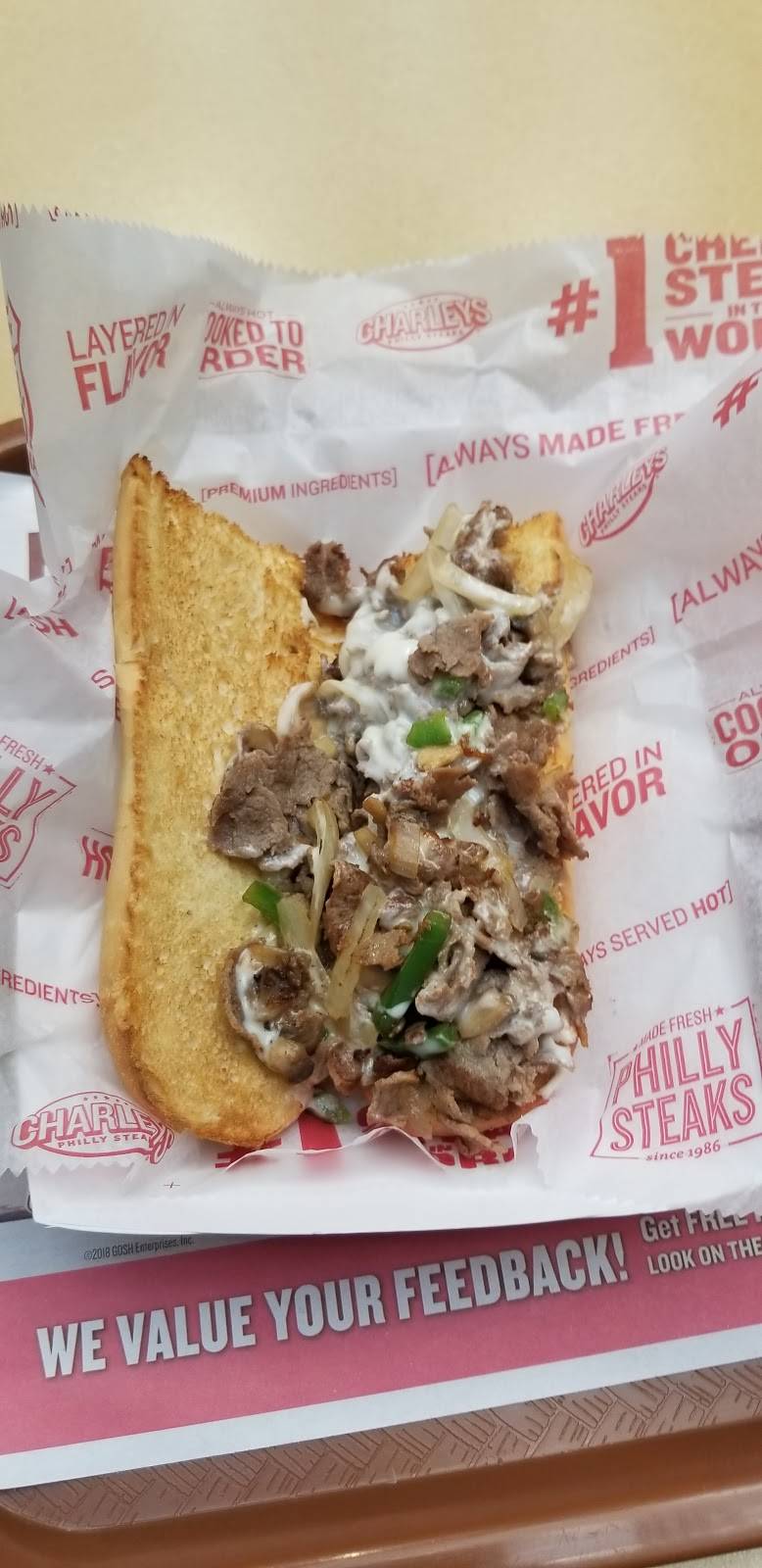 Charleys Philly Steaks | restaurant | 9385 W Atlantic Blvd, Coral Springs, FL 33071, USA | 9543457711 OR +1 954-345-7711