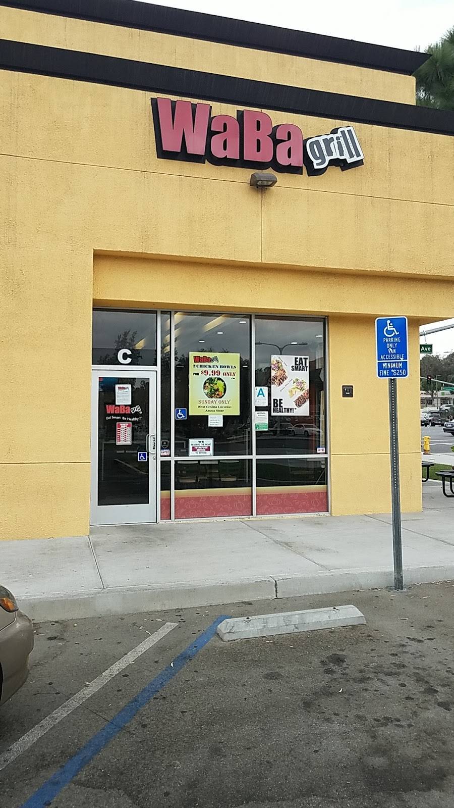 WaBa Grill | restaurant | 2500 S Azusa Ave, West Covina, CA 91792, USA | 6269644848 OR +1 626-964-4848