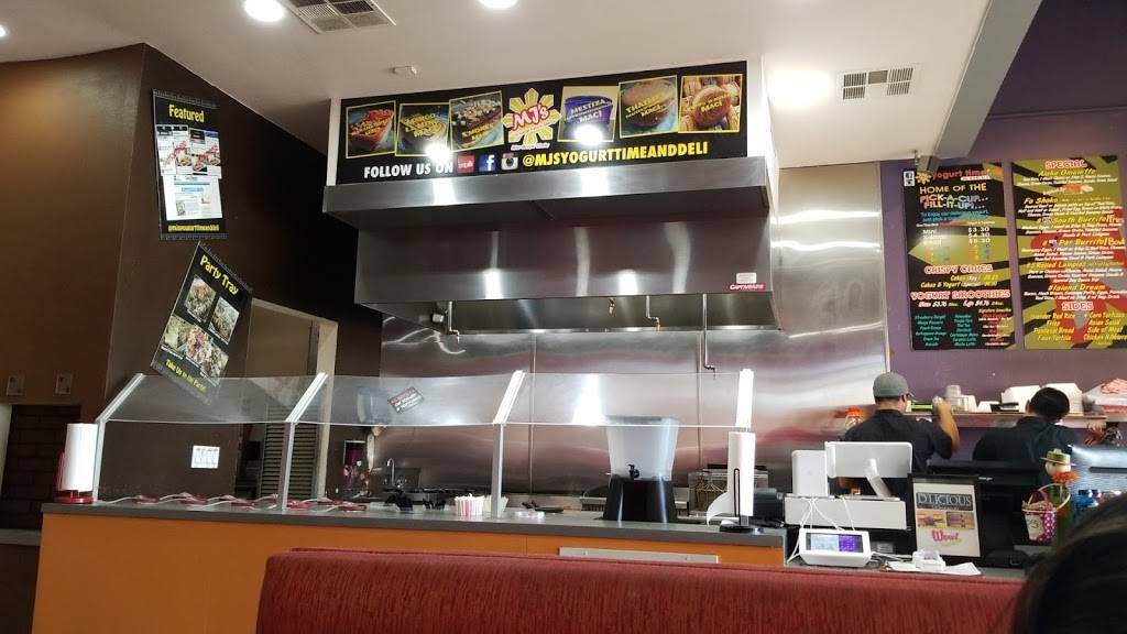 MJs Yogurt Time and Deli | restaurant | 1550 E H St #j, Chula Vista, CA 91913, USA | 6196003560 OR +1 619-600-3560