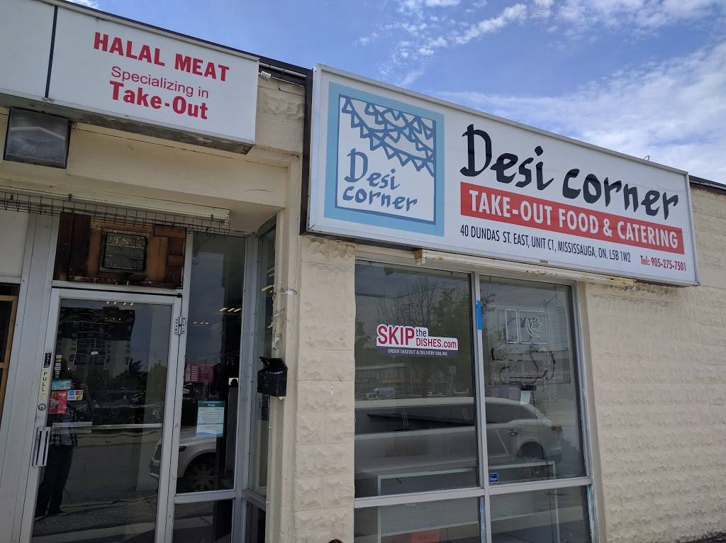 Desi Corner | meal takeaway | 40 Dundas St E, Mississauga, ON L5A 1W2, Canada | 9052757501 OR +1 905-275-7501