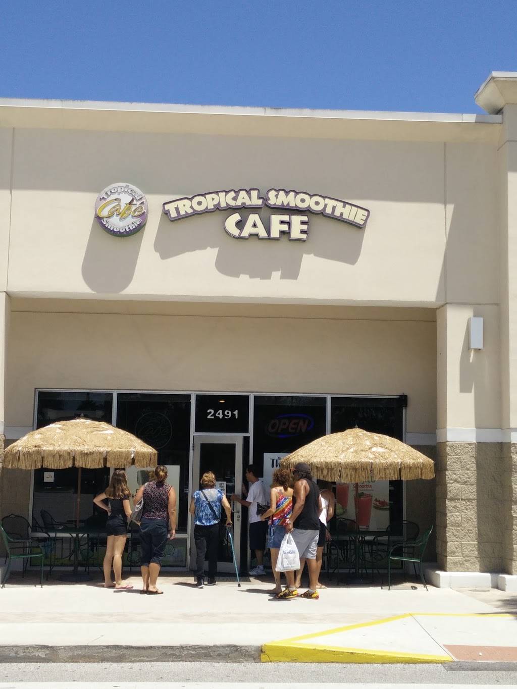 Tropical Smoothie Cafe | restaurant | 2491 S Federal Hwy, Jensen Beach, FL 34957, USA | 7726928088 OR +1 772-692-8088