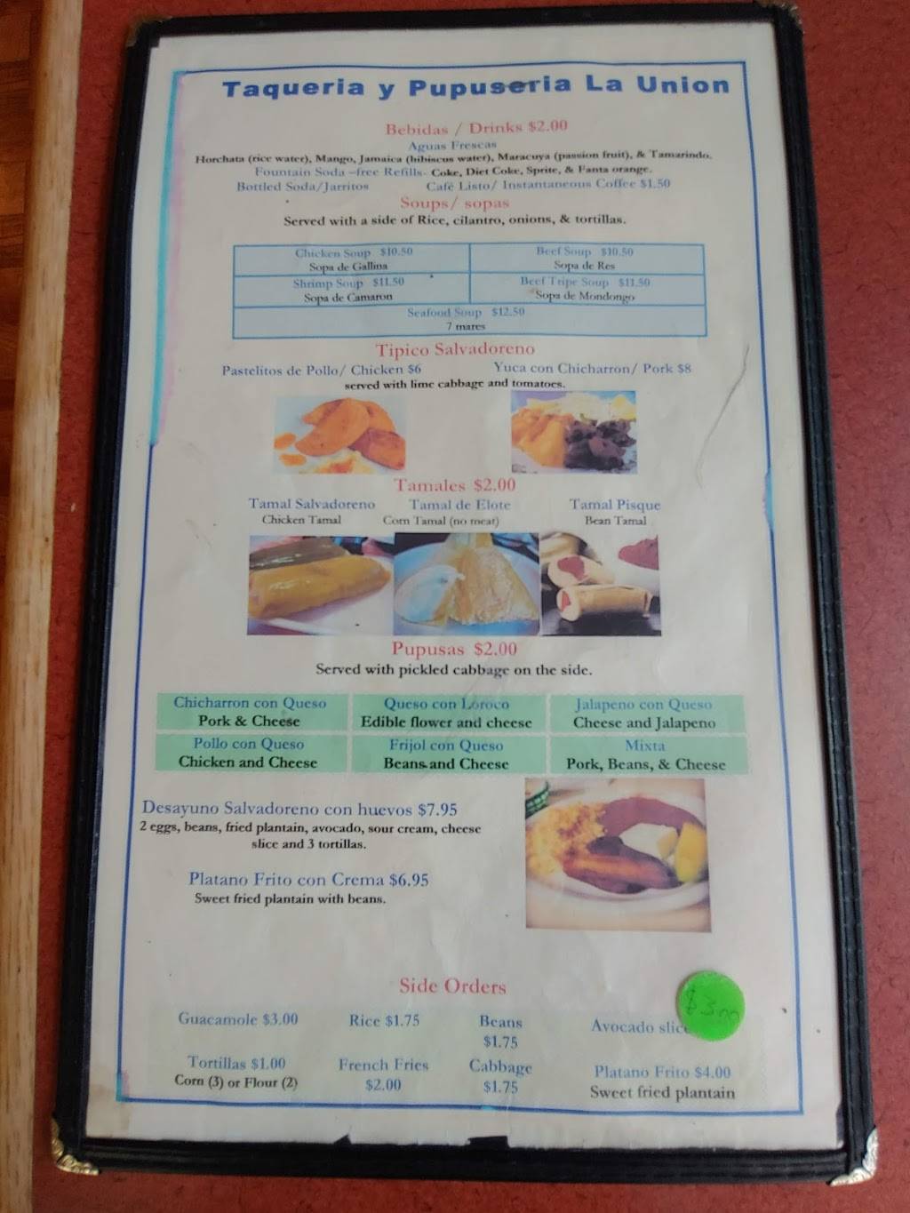 Taqueria y Pupuseria La Union | restaurant | 272 Dawsonville Hwy Suite A, Gainesville, GA 30501, USA | 6786968084 OR +1 678-696-8084