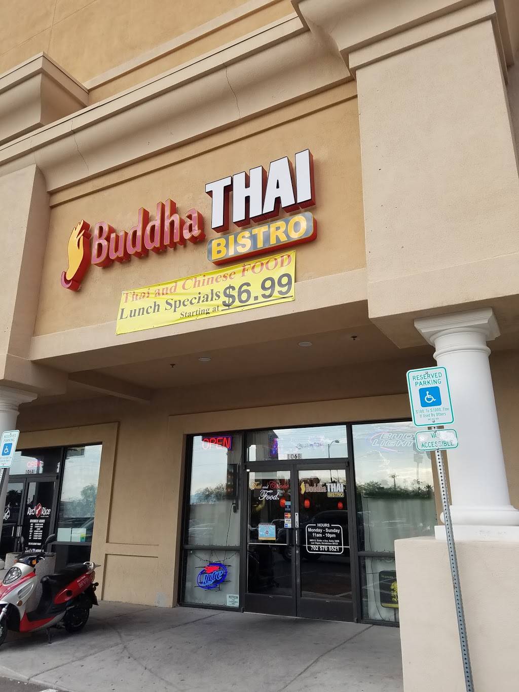 Buddha Thai Bistro | restaurant | 9400 S Eastern Ave #106b, Las Vegas, NV 89123, USA | 7025705521 OR +1 702-570-5521
