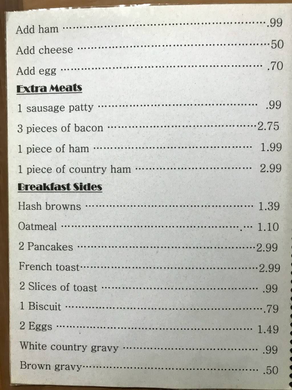 Sugas Diner | restaurant | 2 1st St W, Stanton, TN 38069, USA | 7315486060 OR +1 731-548-6060