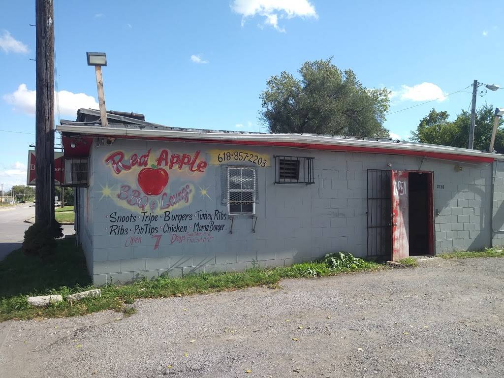 Red Apple BBQ & Lounge | restaurant | 2112 St Clair Ave, East St Louis, IL 62203, USA | 6188572203 OR +1 618-857-2203
