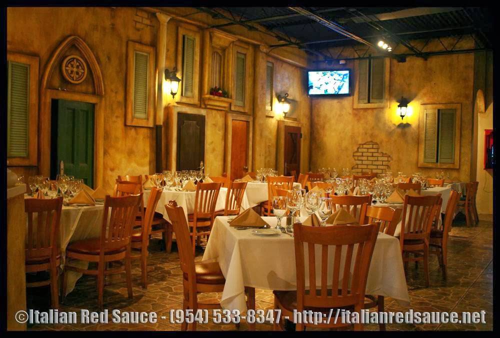 Italian Red Sauce - Family Style Restaurant. | restaurant | 3828 N University Dr, Sunrise, FL 33351, USA | 9545338347 OR +1 954-533-8347