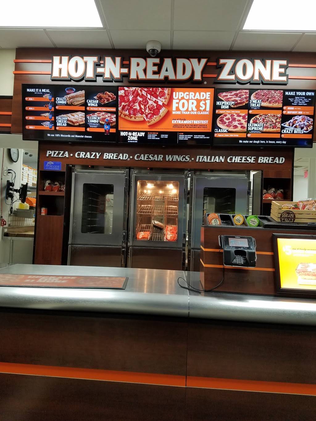 Little Caesars Pizza | meal takeaway | 227 N Cedar St, Mason, MI 48854, USA | 5176762501 OR +1 517-676-2501