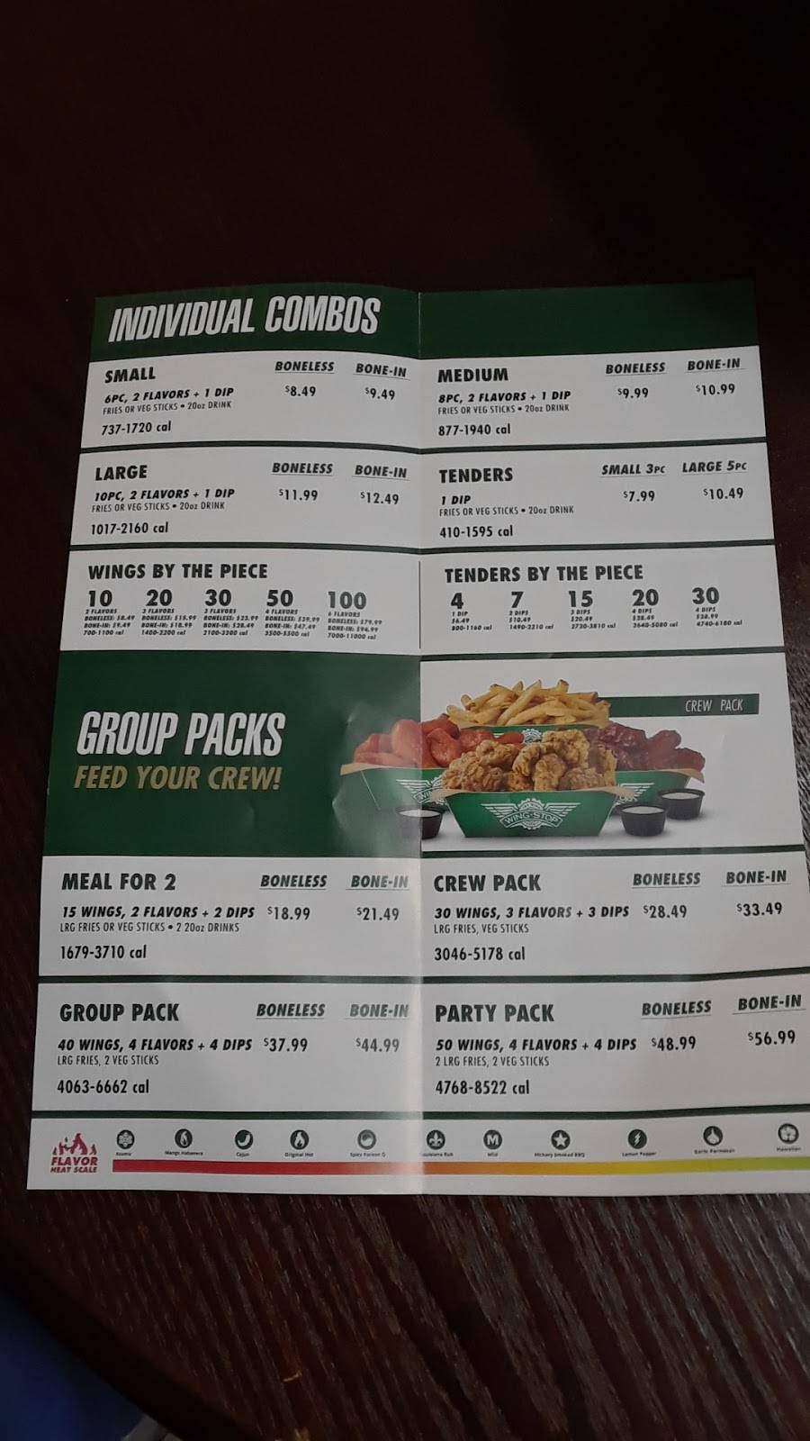 Wingstop | restaurant | 1633 28th St SW, Wyoming, MI 49519, USA | 6162669464 OR +1 616-266-9464