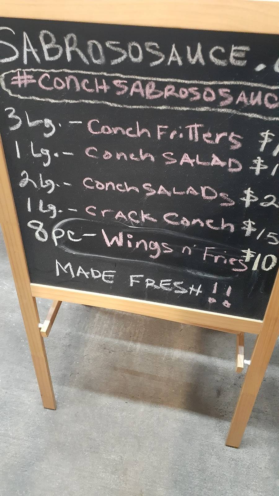 Conch Sabroso Sauce | restaurant | 912 W Church St, Orlando, FL 32805, USA | 4076803883 OR +1 407-680-3883