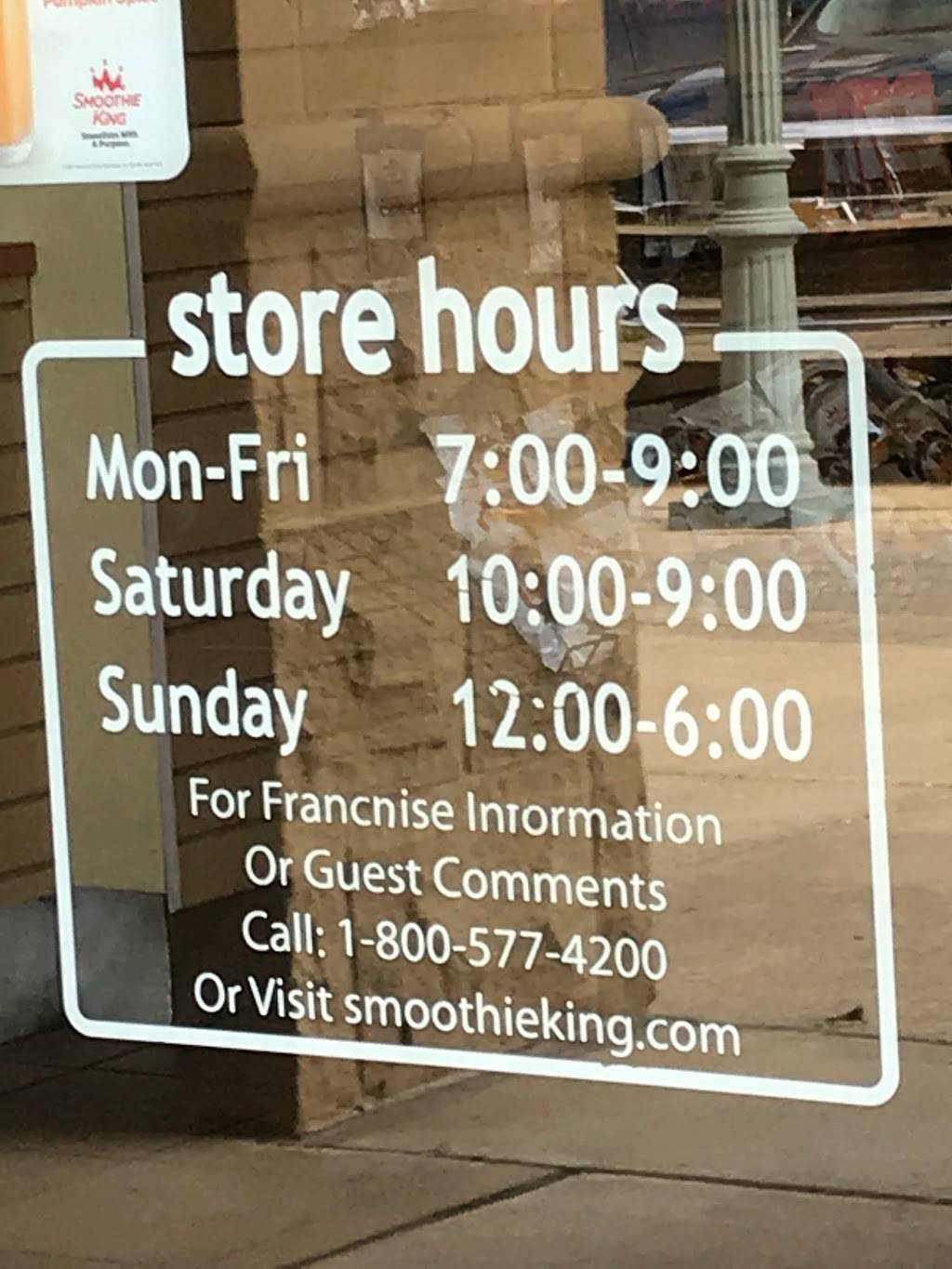 Smoothie King | restaurant | The Shoppes at Eastchase, 7026 Eastchase Pkwy, Montgomery, AL 36117, USA | 3343565621 OR +1 334-356-5621