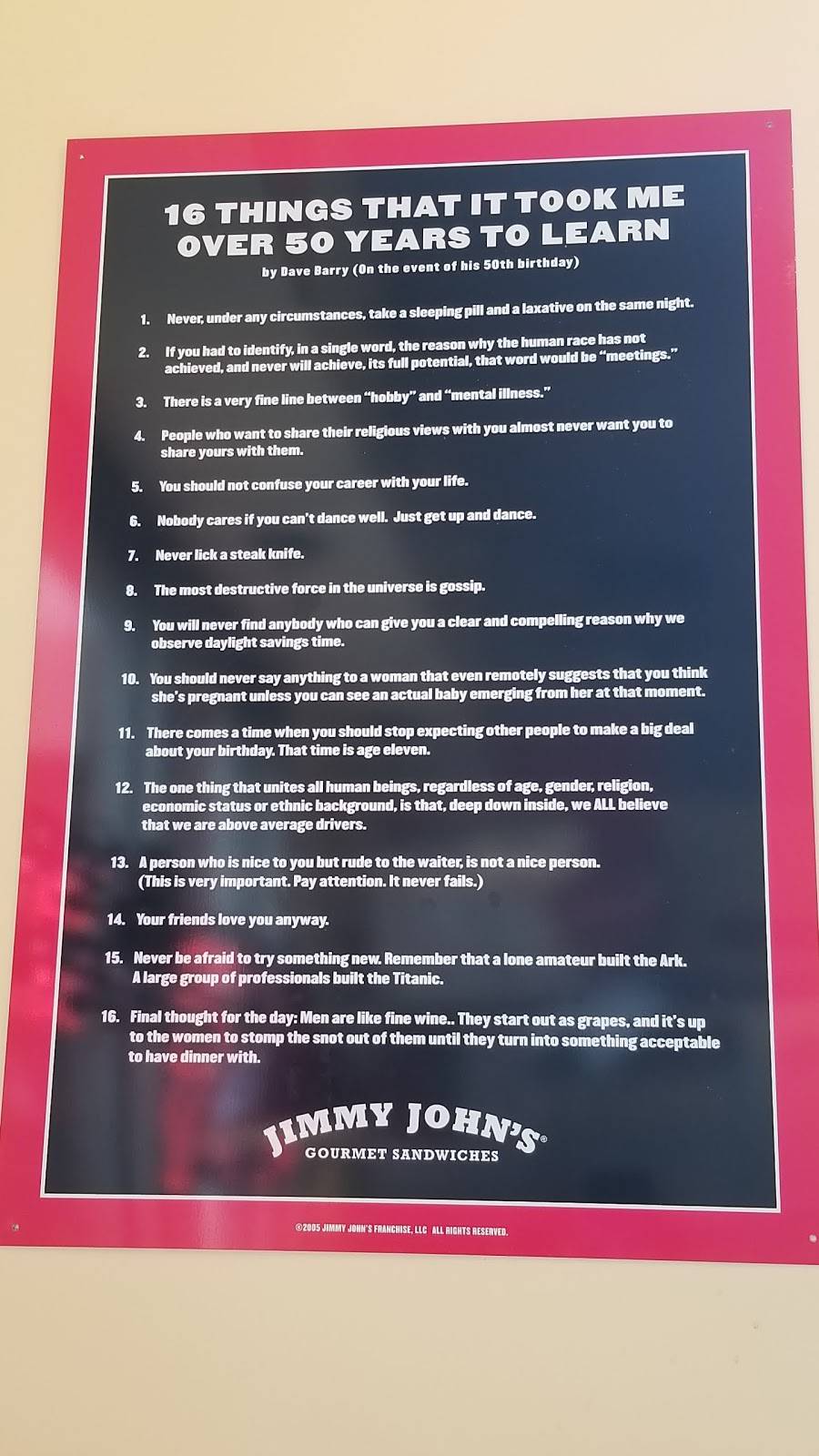 Jimmy Johns | meal delivery | 12018 Lakewood Blvd, Downey, CA 90242, USA | 5624019500 OR +1 562-401-9500