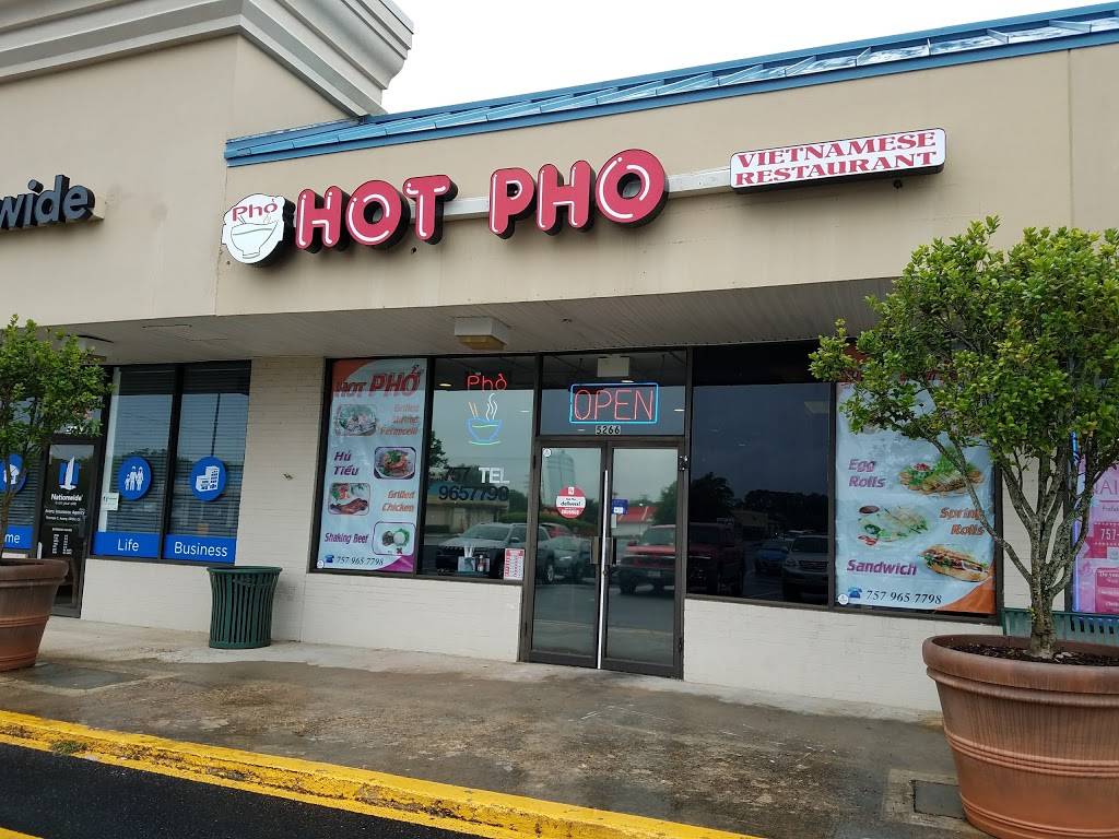 Hot Pho | restaurant | 5266 Fairfield Shopping Centre, Virginia Beach, VA 23464, USA | 7579657798 OR +1 757-965-7798