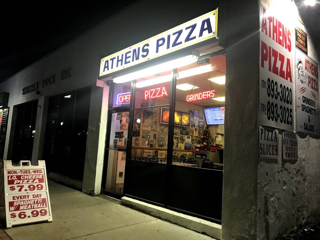 Athens Pizza | restaurant | 671 Moody St, Waltham, MA 02453, USA | 7818933020 OR +1 781-893-3020