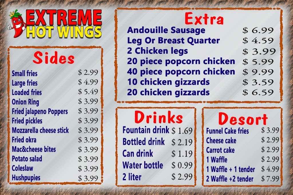 Extreme Hot wings-Nashville | restaurant | 2292 Murfreesboro Pike, Nashville, TN 37217, USA | 6157126030 OR +1 615-712-6030