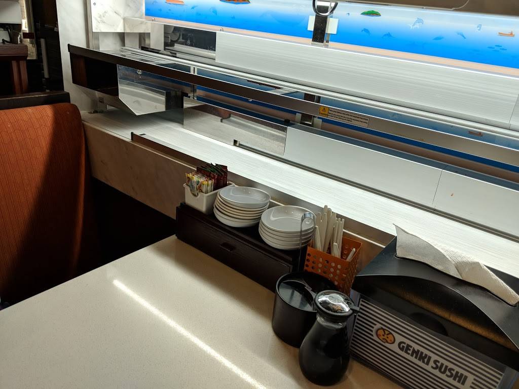 Genki Sushi | restaurant | 2800 Main Street, Santa Ana, CA 92705, USA | 7149724677 OR +1 714-972-4677