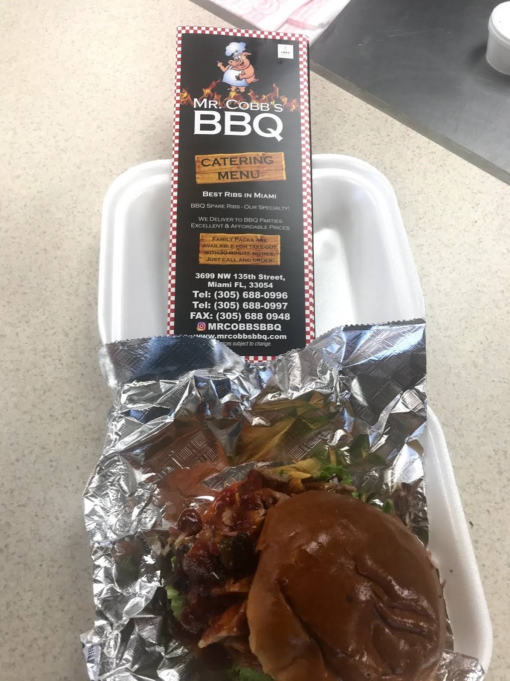 mr cobbs bbq & wings 2 | restaurant | 3699 NW 135th St, Opa-locka, FL 33054, USA | 3056880997 OR +1 305-688-0997