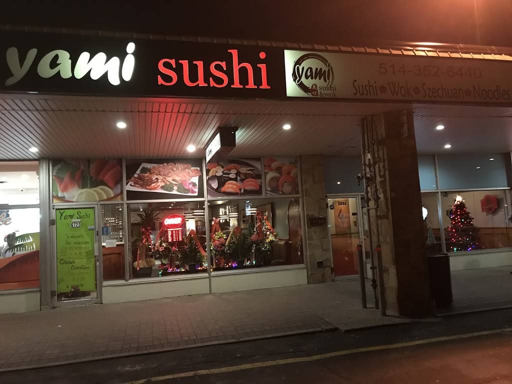 Yami Sushi | restaurant | 6720 Boulevard Joseph-Renaud, Anjou, QC H1K 3V4, Canada | 5143526440 OR +1 514-352-6440