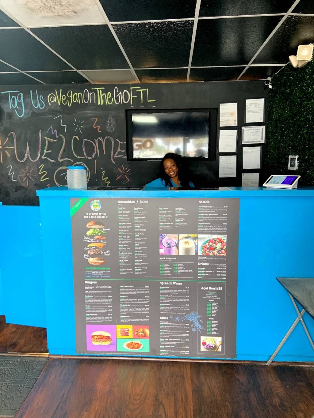 Vegan On The Go | restaurant | 5552 NW 31st Ave, Fort Lauderdale, FL 33309, USA | 9545355363 OR +1 954-535-5363