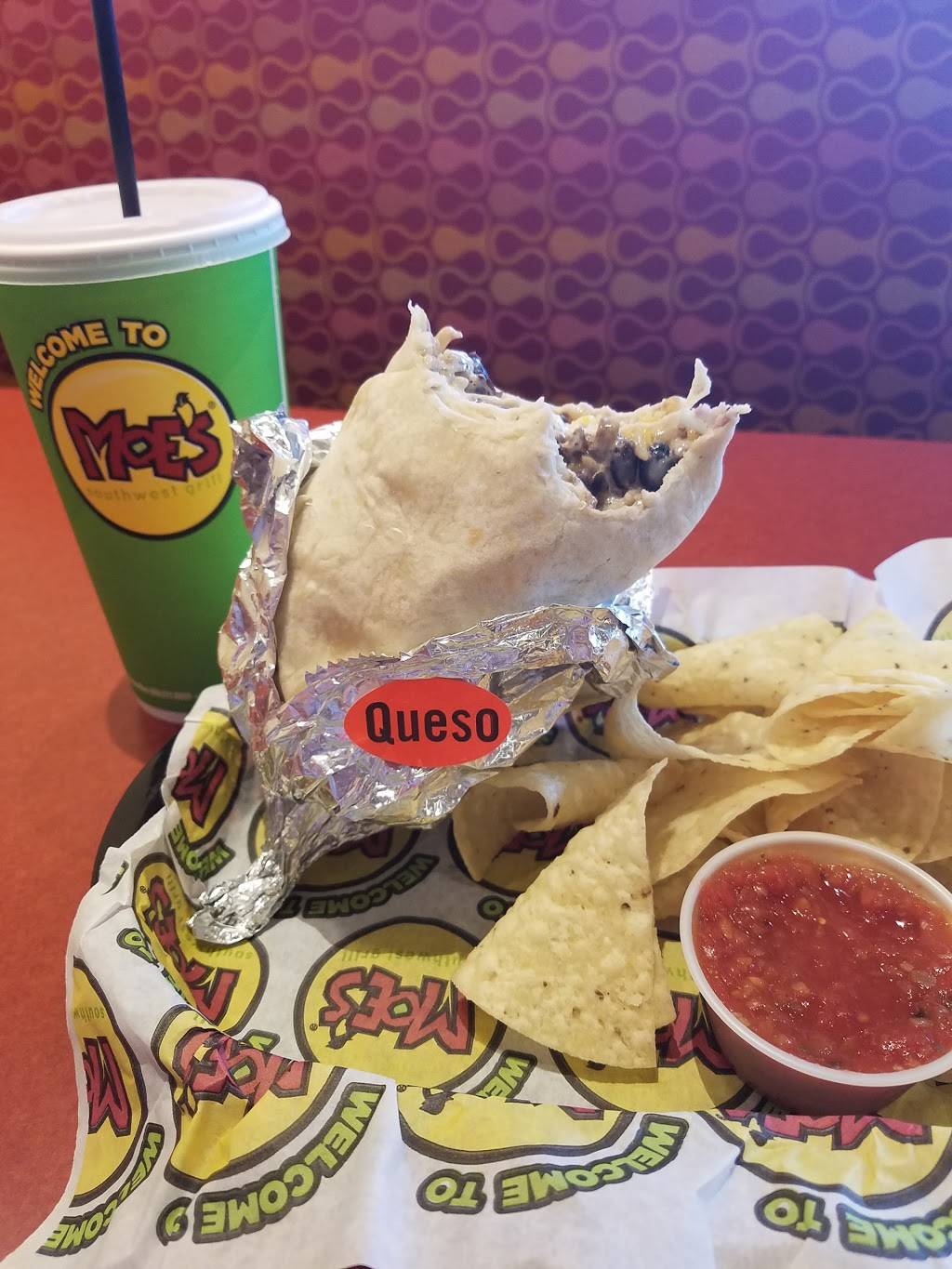Moes Southwest Grill | restaurant | 110 Colony Pl, Plymouth, MA 02360, USA | 5087476637 OR +1 508-747-6637