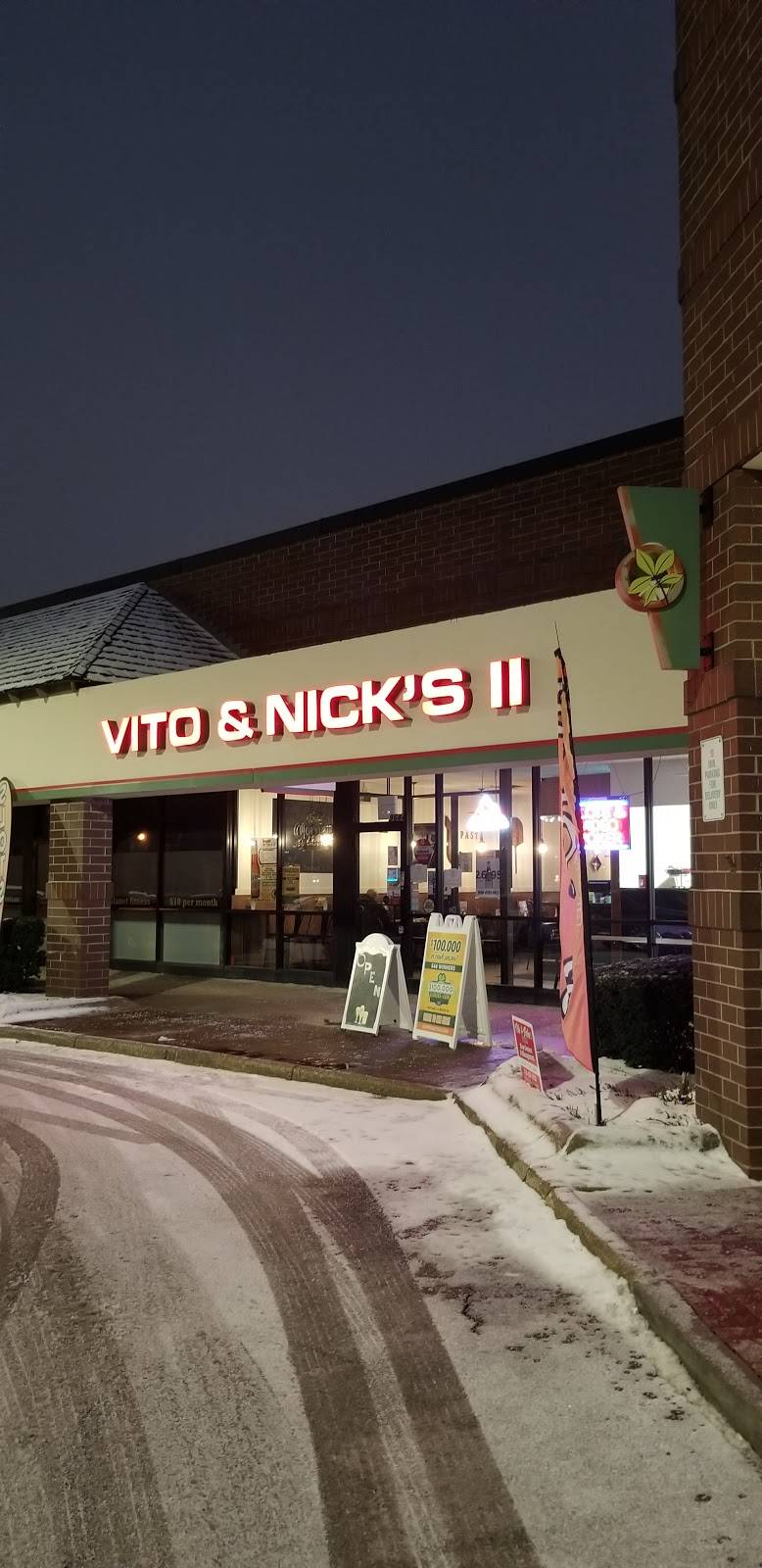 Vito & Nicks II Pizzeria | restaurant | 9644 S Roberts Rd, Hickory Hills, IL 60457, USA | 7084302800 OR +1 708-430-2800
