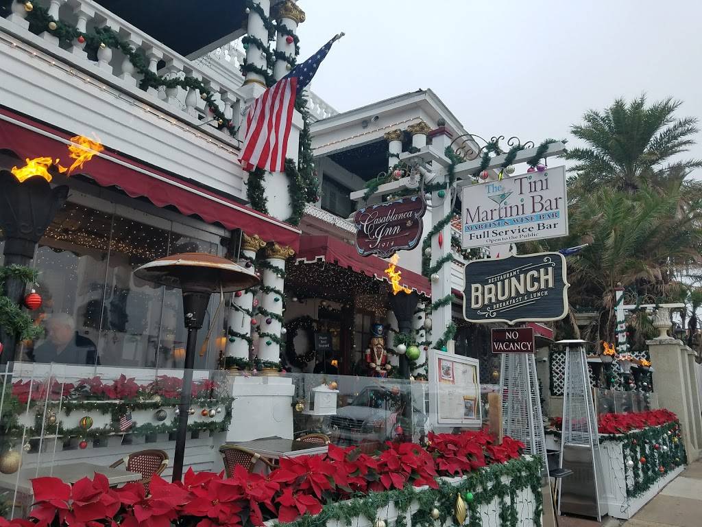 Brunch at the Casablanca Inn | restaurant | 24 Avenida Menendez, St. Augustine, FL 32084, USA | 9048296017 OR +1 904-829-6017