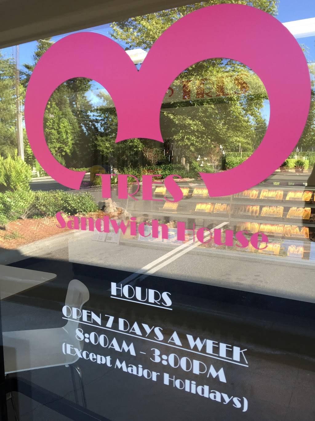 Sandwich House TRES | restaurant | 1502 145th Pl SE, Bellevue, WA 98007, USA | 4256437333 OR +1 425-643-7333