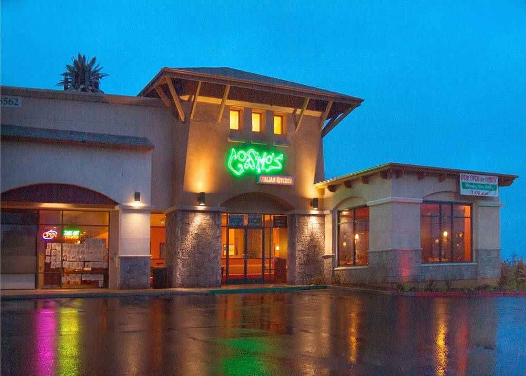 Cosmos Italian Kitchen | restaurant | 28562 Oso Pkwy, Rancho Santa Margarita, CA 92688, USA | 9492169029 OR +1 949-216-9029