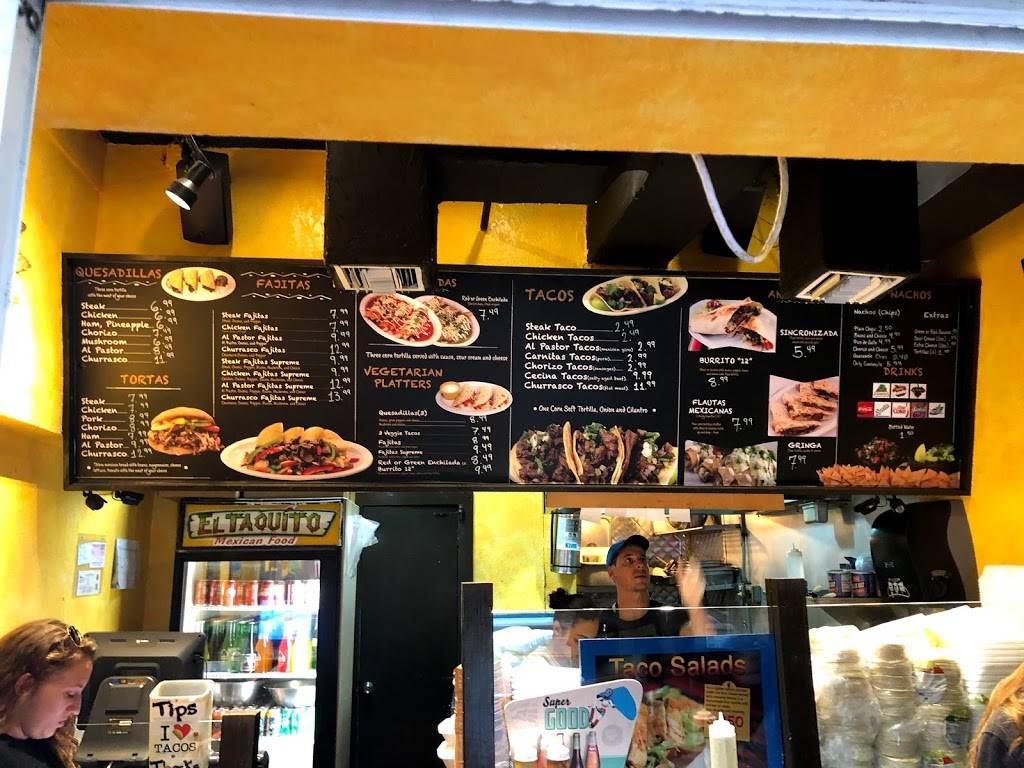 El Taquito | restaurant | 3410 Main Hwy, Miami, FL 33133, USA | 3054462303 OR +1 305-446-2303