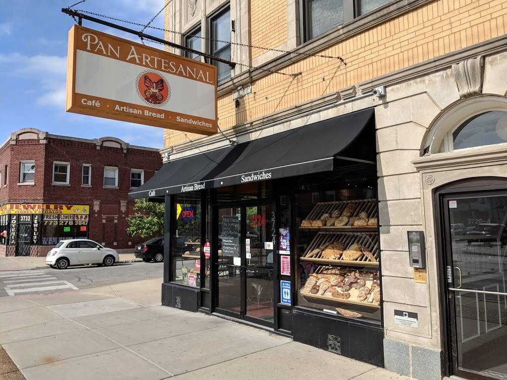 Pan Artesanal Bakery | bakery | 3724 W Fullerton Ave, Chicago, IL 60647, USA | 3122865265 OR +1 312-286-5265