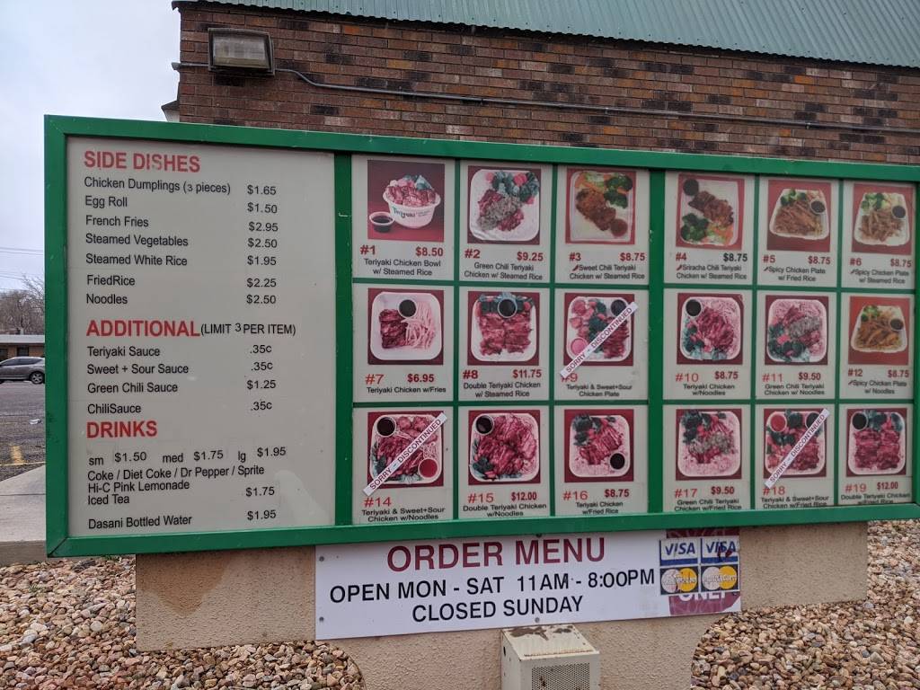 Teriyaki Chicken Bowl | restaurant | 5117 4th St NW, Albuquerque, NM 87107, USA | 5053431516 OR +1 505-343-1516