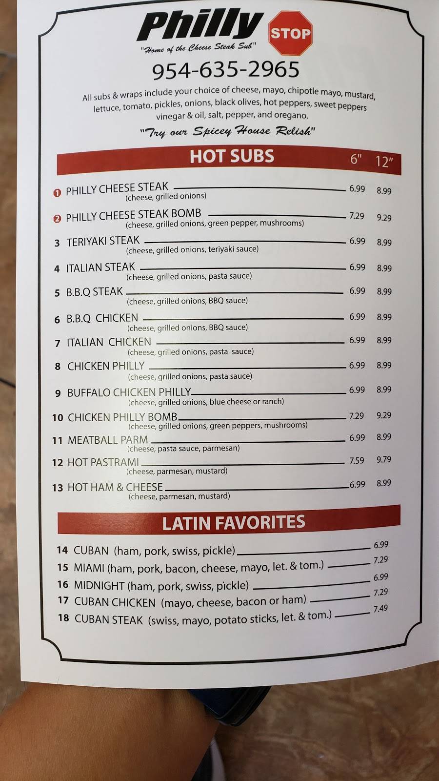 Sub Station 416 | meal takeaway | 6325 Stirling Rd, Davie, FL 33314, USA | 9546352965 OR +1 954-635-2965