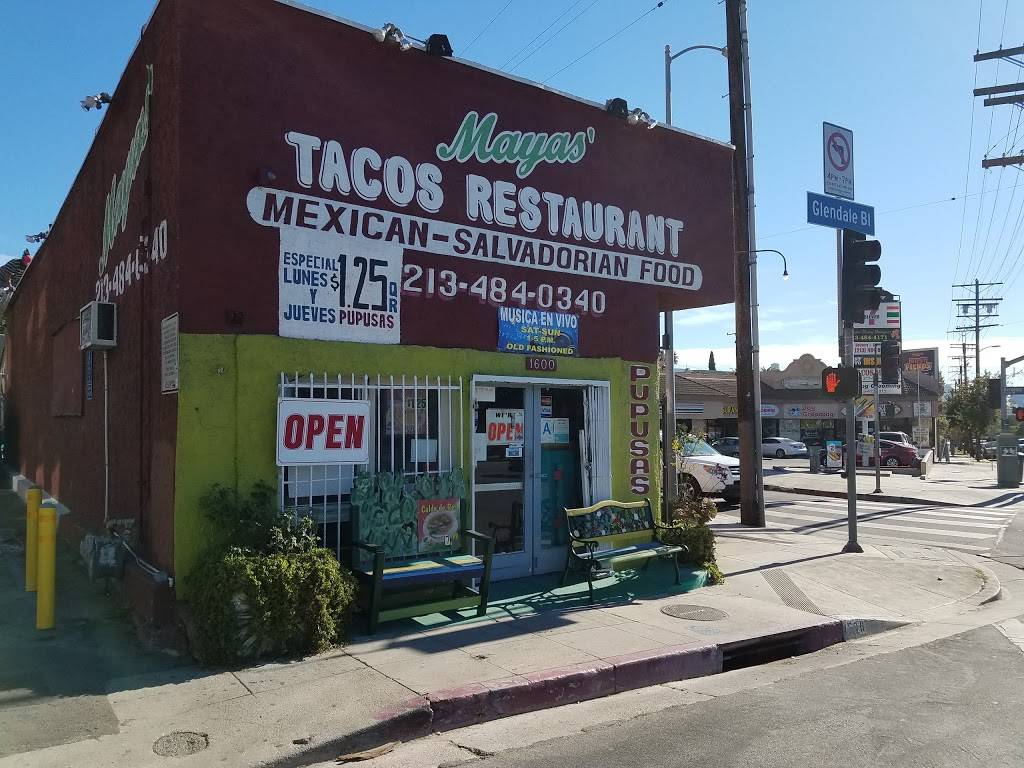 Mayas Tacos Restaurant | restaurant | 1600 N Alvarado St, Los Angeles, CA 90026, USA | 2134840340 OR +1 213-484-0340