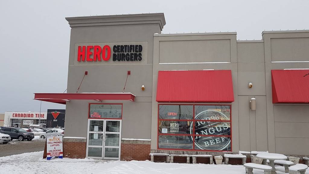 Hero Certified Burgers | restaurant | Iroquois Shopping Centre, 380 Dundas St E, Oakville, ON L6H 6Z9, Canada | 9052571788 OR +1 905-257-1788
