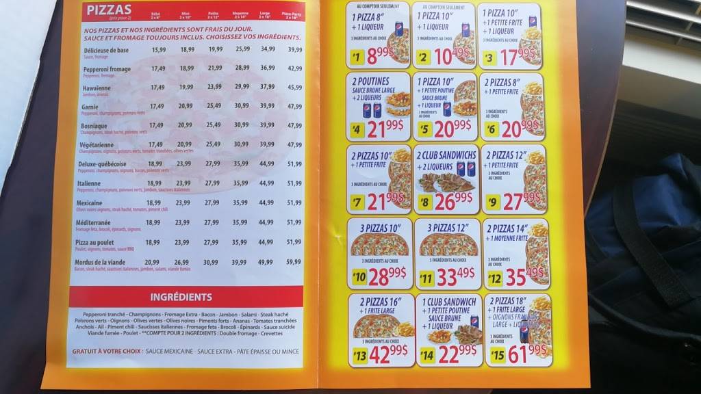 Pizza Rio | restaurant | 2865 Boulevard Masson, Québec, QC G1P 1J7, Canada | 4188722422 OR +1 418-872-2422